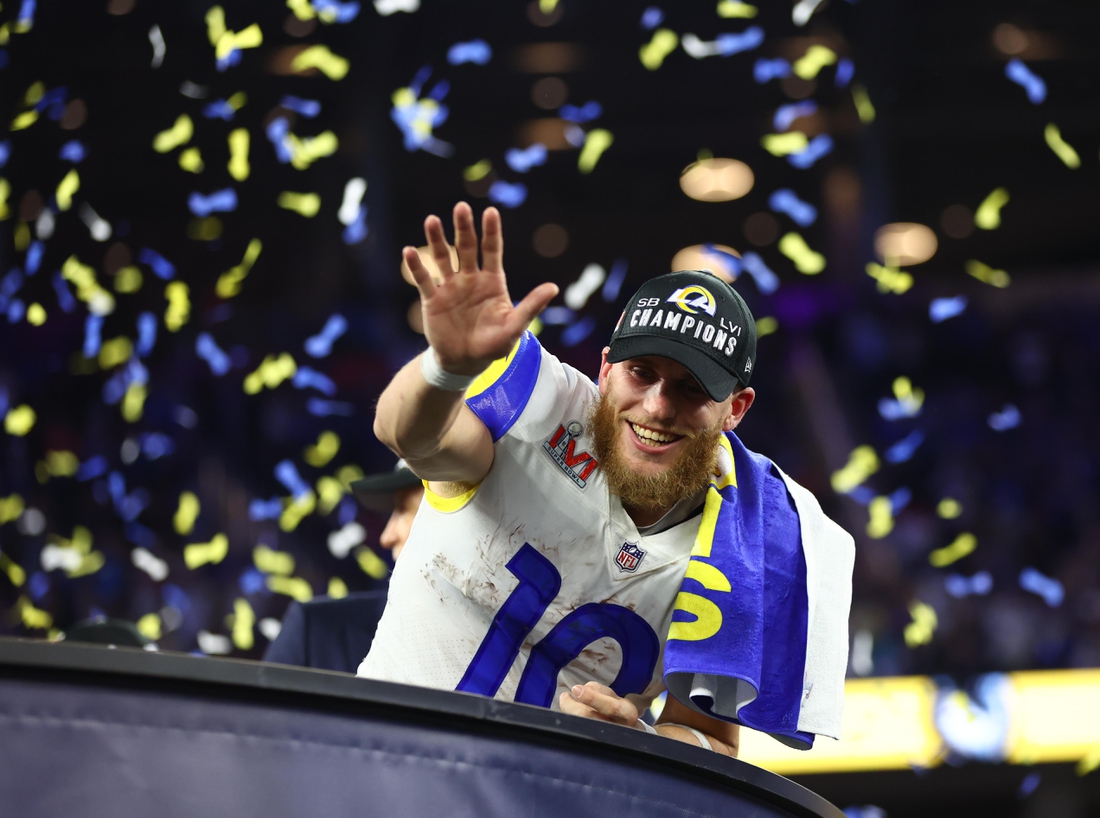NFL Cooper Kupp caps recordbreaking year with Super Bowl MVP award