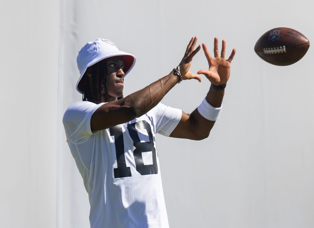 NFL Cardinals firstround pick Marvin Harrison Jr. signs contract