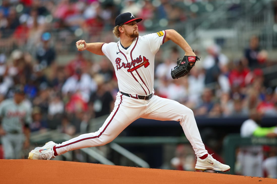 MLB Spencer Schwellenbach earns first career win as Braves top Tigers